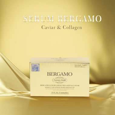 Tinh Chất Bergamo Luxury Gold Wrikle Care Intensive Repair Ampoule