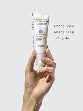 Kem Nền Tinh Chất Ốc Sên CC Hanhui - HanHui Snail Skin Refinisher CC Cream