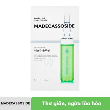 Mặt Nạ Dưỡng Chất Missha Mascure Sheet Mask Madecassoside