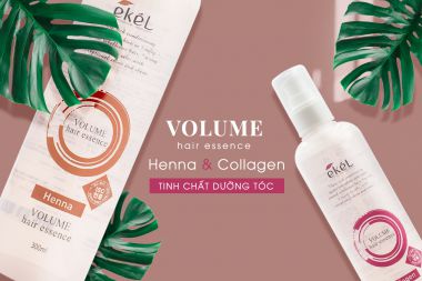 Xịt Dưỡng Tóc Với Tinh chất Collagen Ekel - Collagen Volume Hair Essence Eke