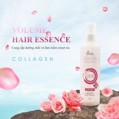Xịt Dưỡng Tóc Với Tinh chất Collagen Ekel - Collagen Volume Hair Essence Eke