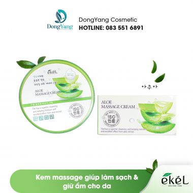 Kem Mát Xa Toàn Thân Nha Đam - Ekel Aloe Massage Cream