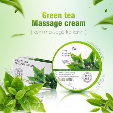 Kem mát xa toàn thân Trà Xanh - Ekel Green Tea Massage Cream