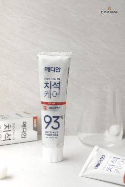 Kem Đánh Răng MEDIAN Dental IQ White Giúp Trắng Giảm Ố Vàng Răng Hàn Quốc