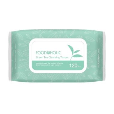 FOOD A HOLIC GREEN TEA CLEANSING TISSUES