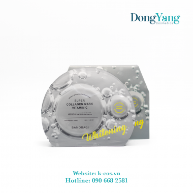 Mặt Nạ Super Collagen Mask Vitamin C BANOBAGI 30ml Chống Hóa Giúp Sáng Da Hàn Quốc