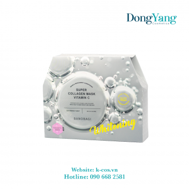 Mặt Nạ Super Collagen Mask Vitamin C BANOBAGI 30ml Chống Hóa Giúp Sáng Da Hàn Quốc