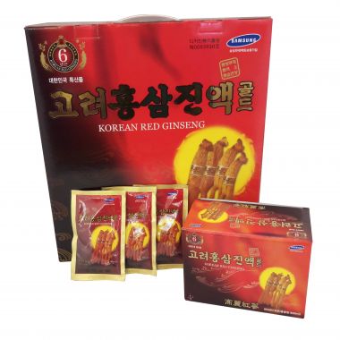 Nước Uống Hồng Sâm Korean Red Ginseng Gold (30 Gói x 80ml) Hàn Quốc