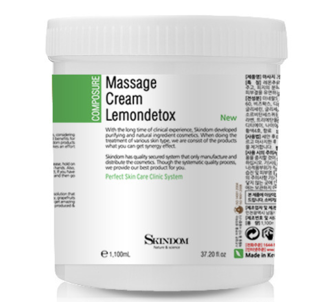 Massage Cream Lemondetox 1100ml