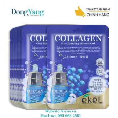 Mặt nạ dưỡng da collagen EKEL Collagen ULtra Hydrating Essence Mask
