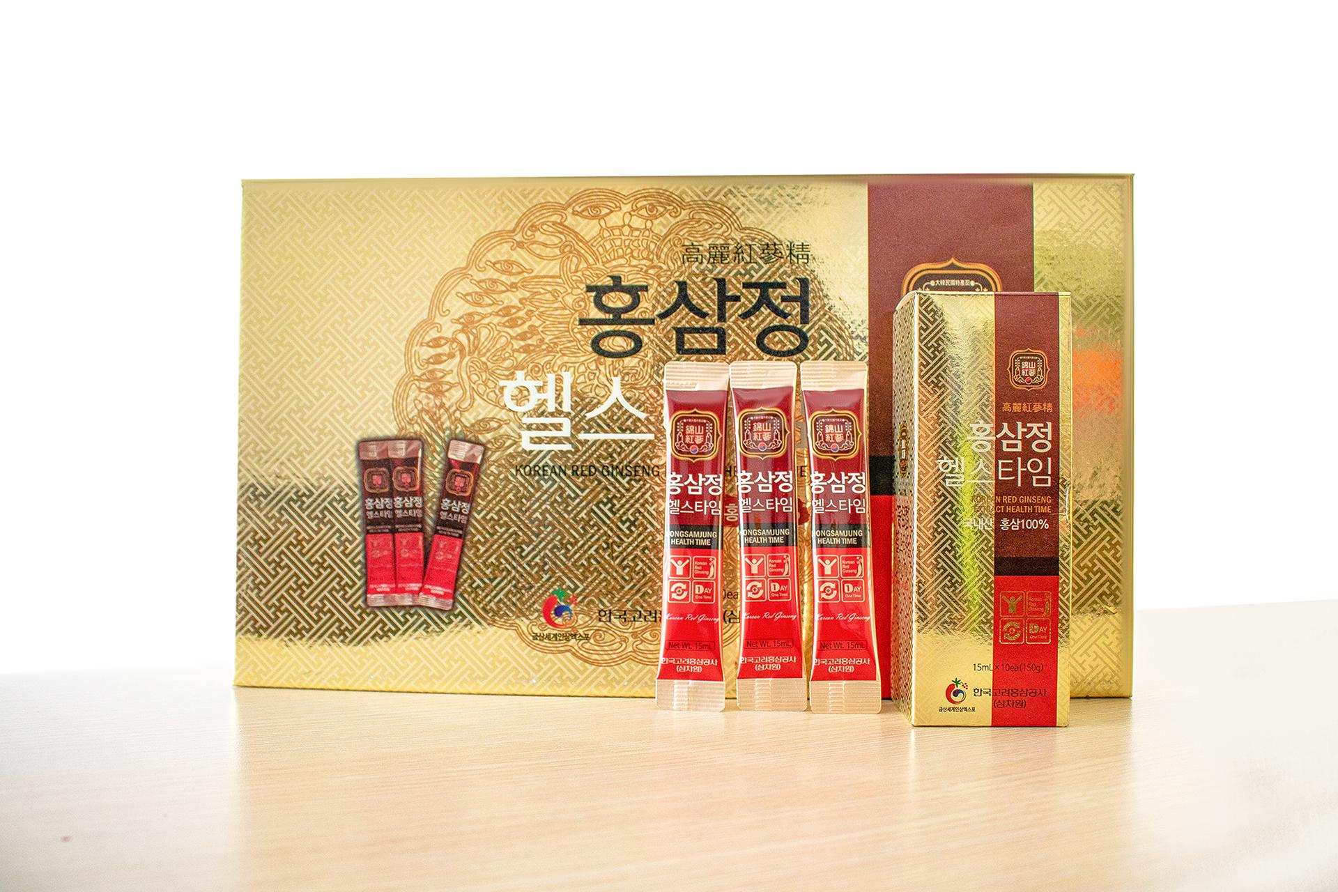 Tinh Chất Hồng Sâm Cô Đặc Dạng Gói Korean Red Ginseng 